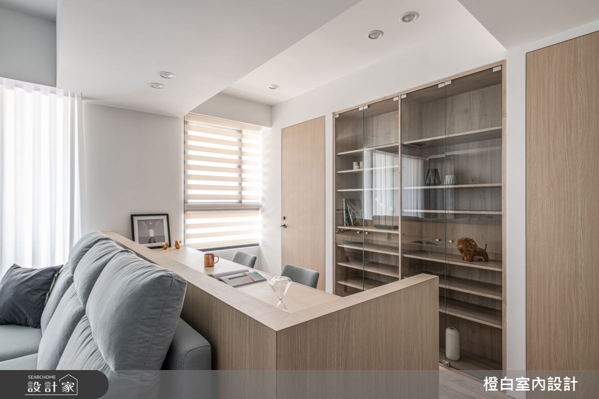 25坪新成屋(5年以下)＿北歐風書房案例圖片＿橙白室內裝修設計工程有限公司＿橙白_84富宇大雅之10