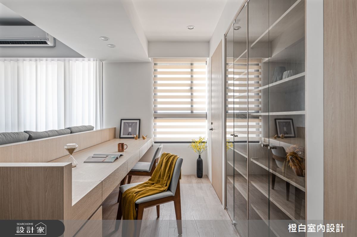 25坪新成屋(5年以下)＿北歐風書房案例圖片＿橙白室內裝修設計工程有限公司＿橙白_84富宇大雅之11