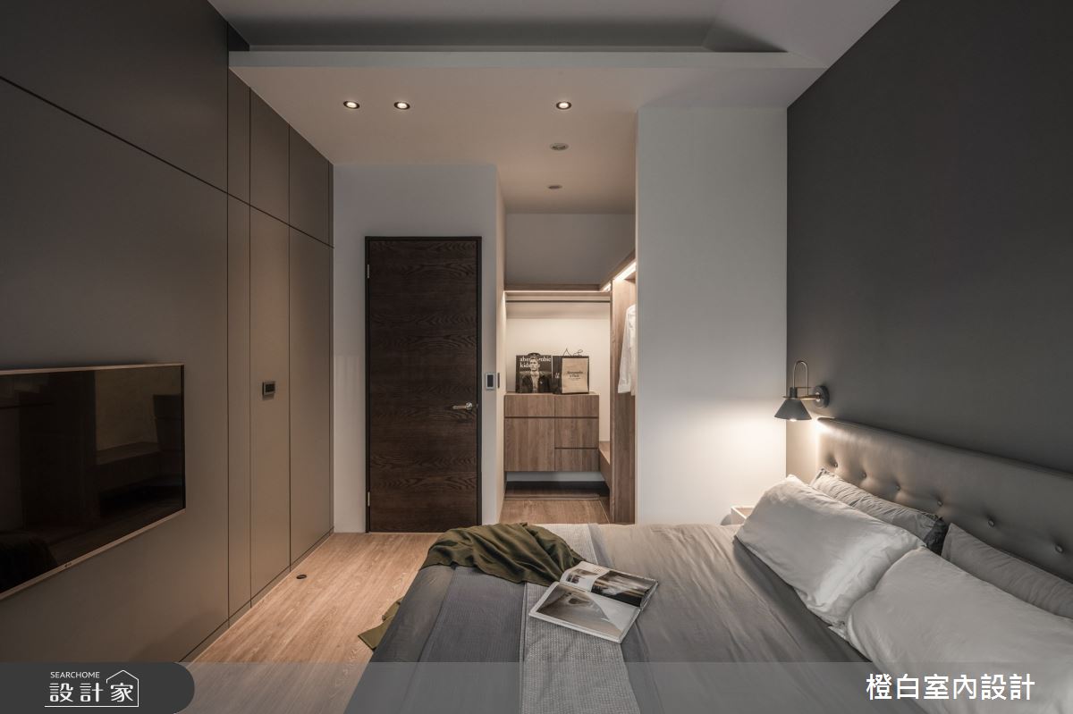 95坪預售屋＿混搭風臥室案例圖片＿橙白室內裝修設計工程有限公司＿橙白_85宗大陶裡原之28