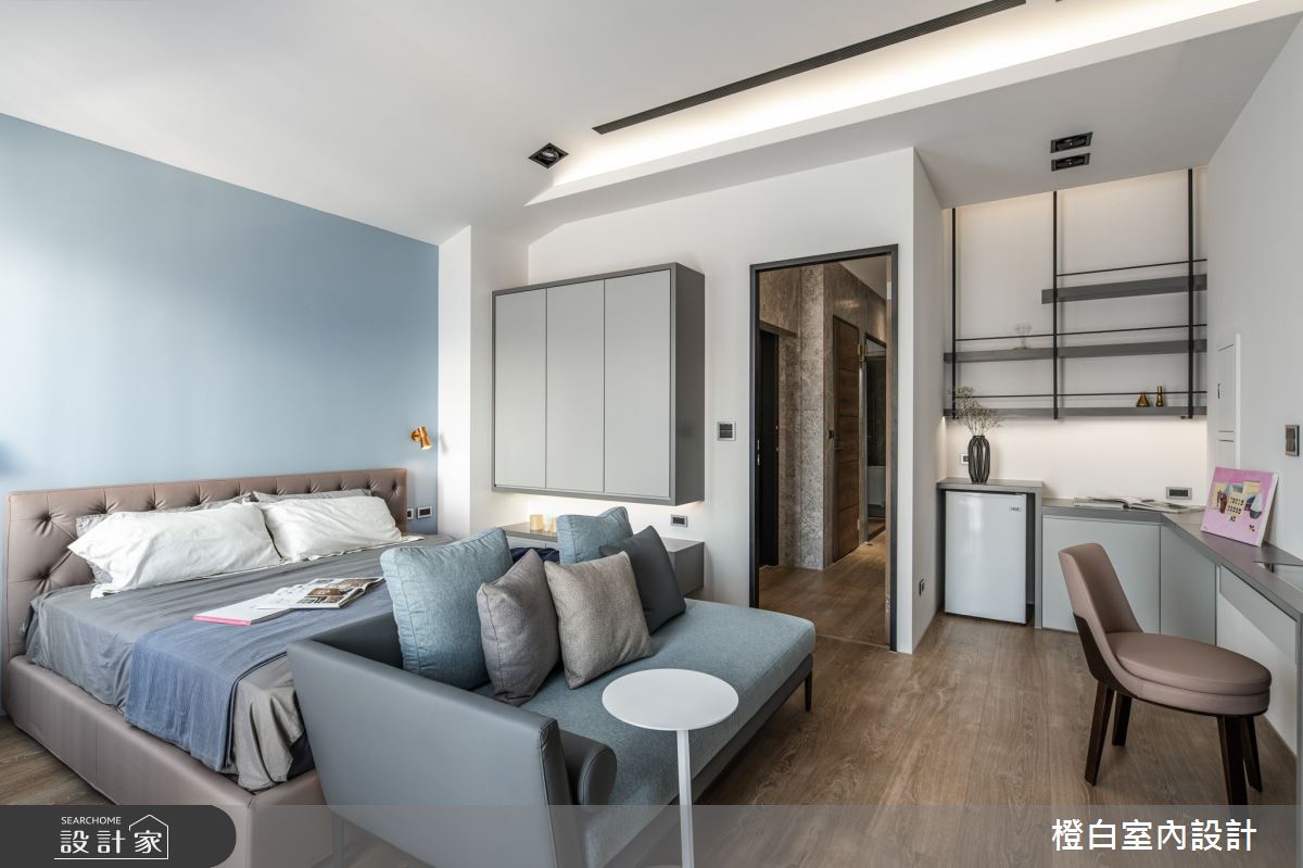 95坪預售屋＿混搭風臥室案例圖片＿橙白室內裝修設計工程有限公司＿橙白_85宗大陶裡原之36