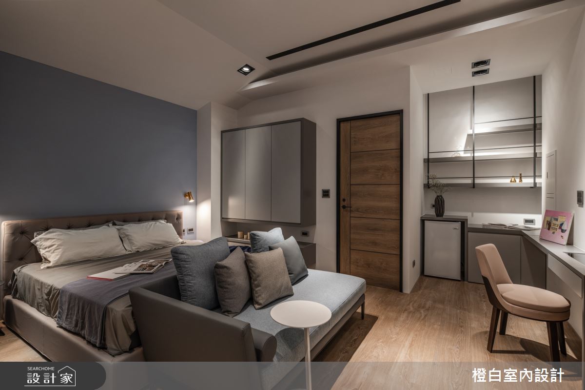 95坪預售屋＿混搭風臥室案例圖片＿橙白室內裝修設計工程有限公司＿橙白_85宗大陶裡原之37