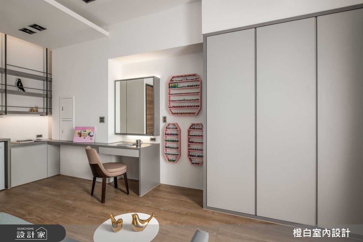 95坪預售屋＿混搭風臥室案例圖片＿橙白室內裝修設計工程有限公司＿橙白_85宗大陶裡原之41