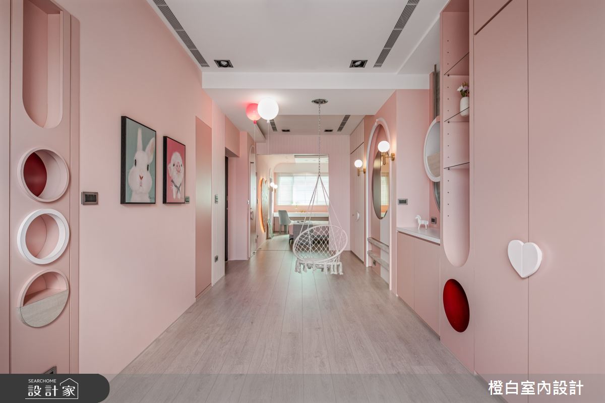 95坪預售屋＿混搭風臥室兒童房兒童房案例圖片＿橙白室內裝修設計工程有限公司＿橙白_85宗大陶裡原之55