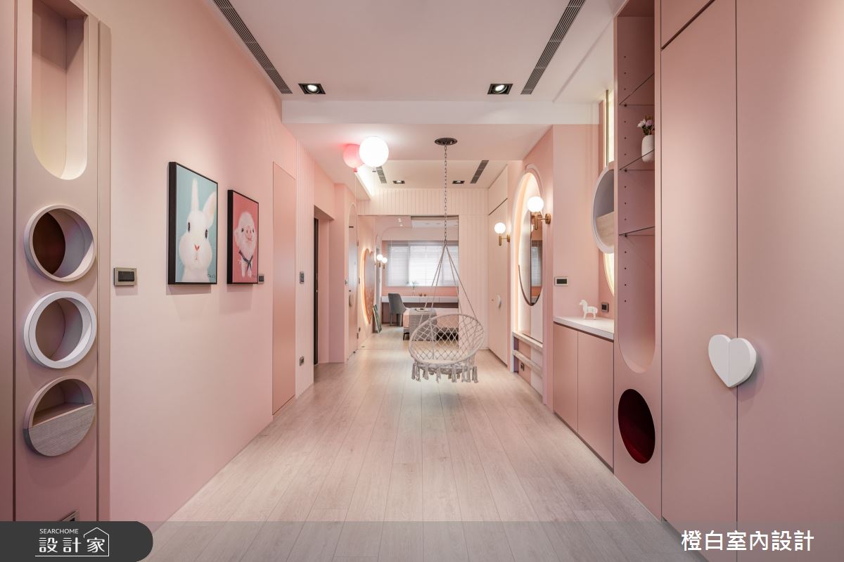 95坪預售屋＿混搭風臥室兒童房兒童房案例圖片＿橙白室內裝修設計工程有限公司＿橙白_85宗大陶裡原之56