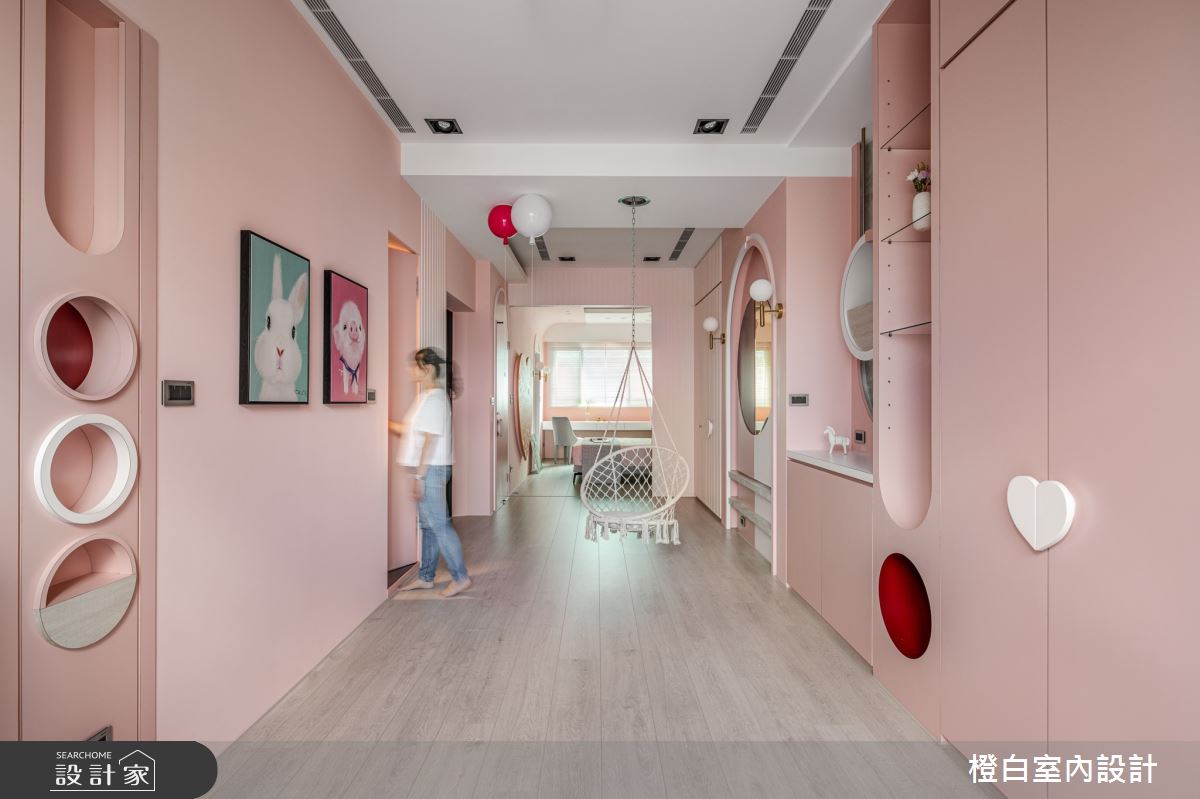95坪預售屋＿混搭風臥室兒童房兒童房案例圖片＿橙白室內裝修設計工程有限公司＿橙白_85宗大陶裡原之58