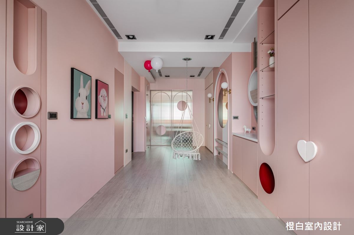 95坪預售屋＿混搭風臥室兒童房兒童房案例圖片＿橙白室內裝修設計工程有限公司＿橙白_85宗大陶裡原之59