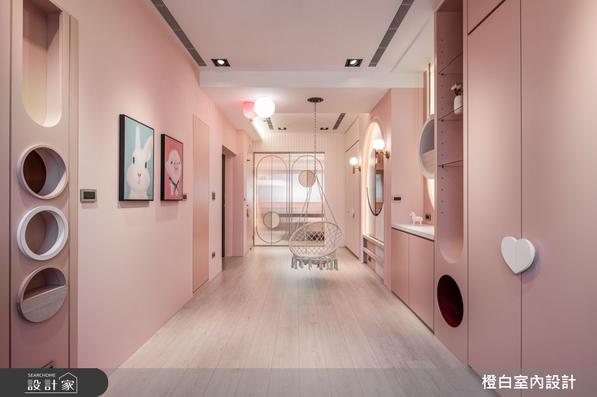 95坪預售屋＿混搭風臥室兒童房兒童房案例圖片＿橙白室內裝修設計工程有限公司＿橙白_85宗大陶裡原之60