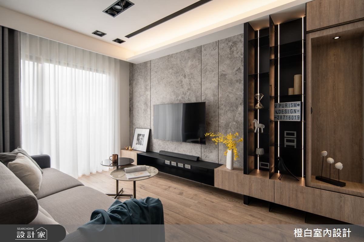 20坪新成屋(5年以下)＿混搭風案例圖片＿橙白室內裝修設計工程有限公司＿橙白_87隆大郡望之14