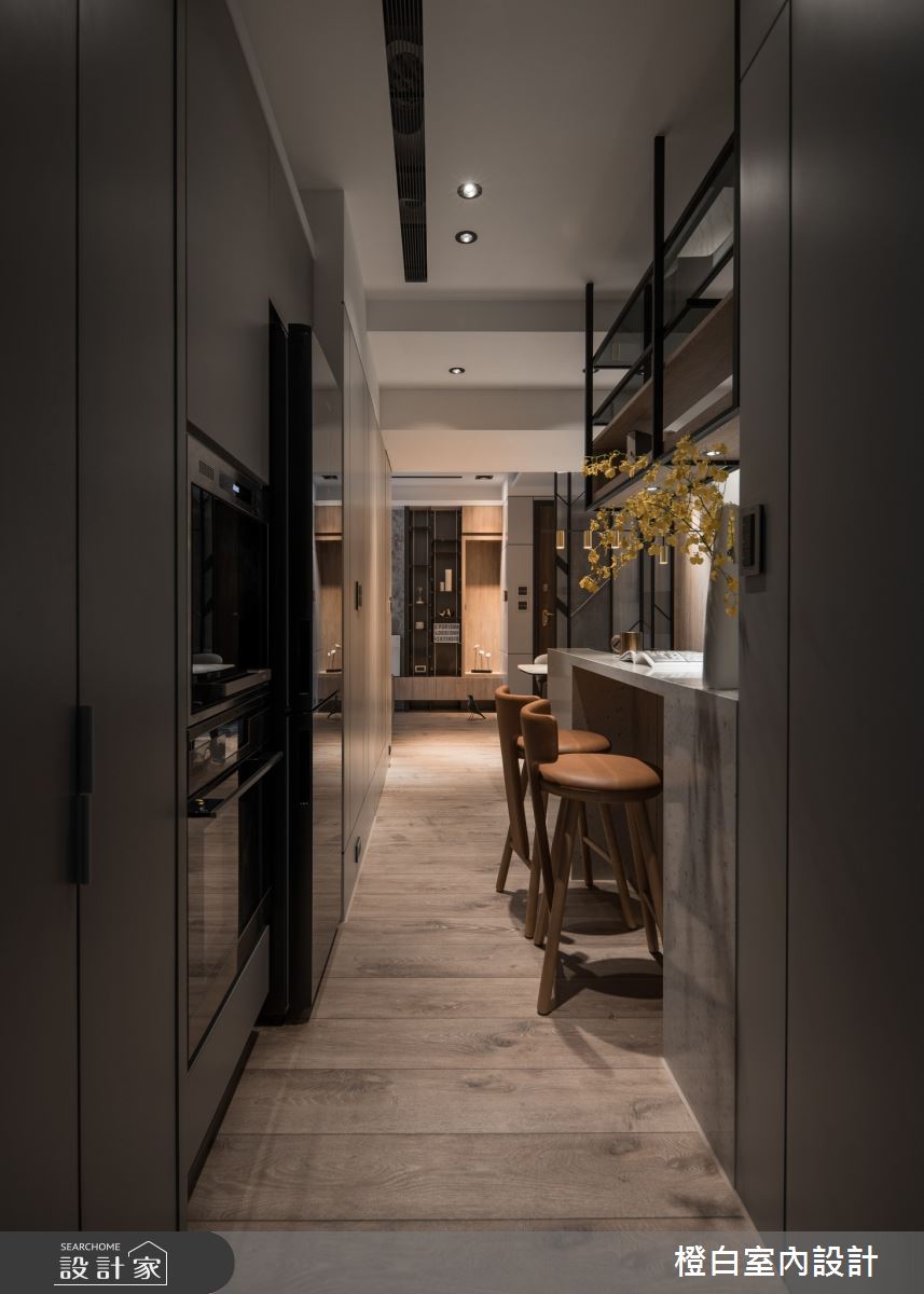 20坪新成屋(5年以下)＿混搭風餐廳廚房吧檯案例圖片＿橙白室內裝修設計工程有限公司＿橙白_87隆大郡望之31