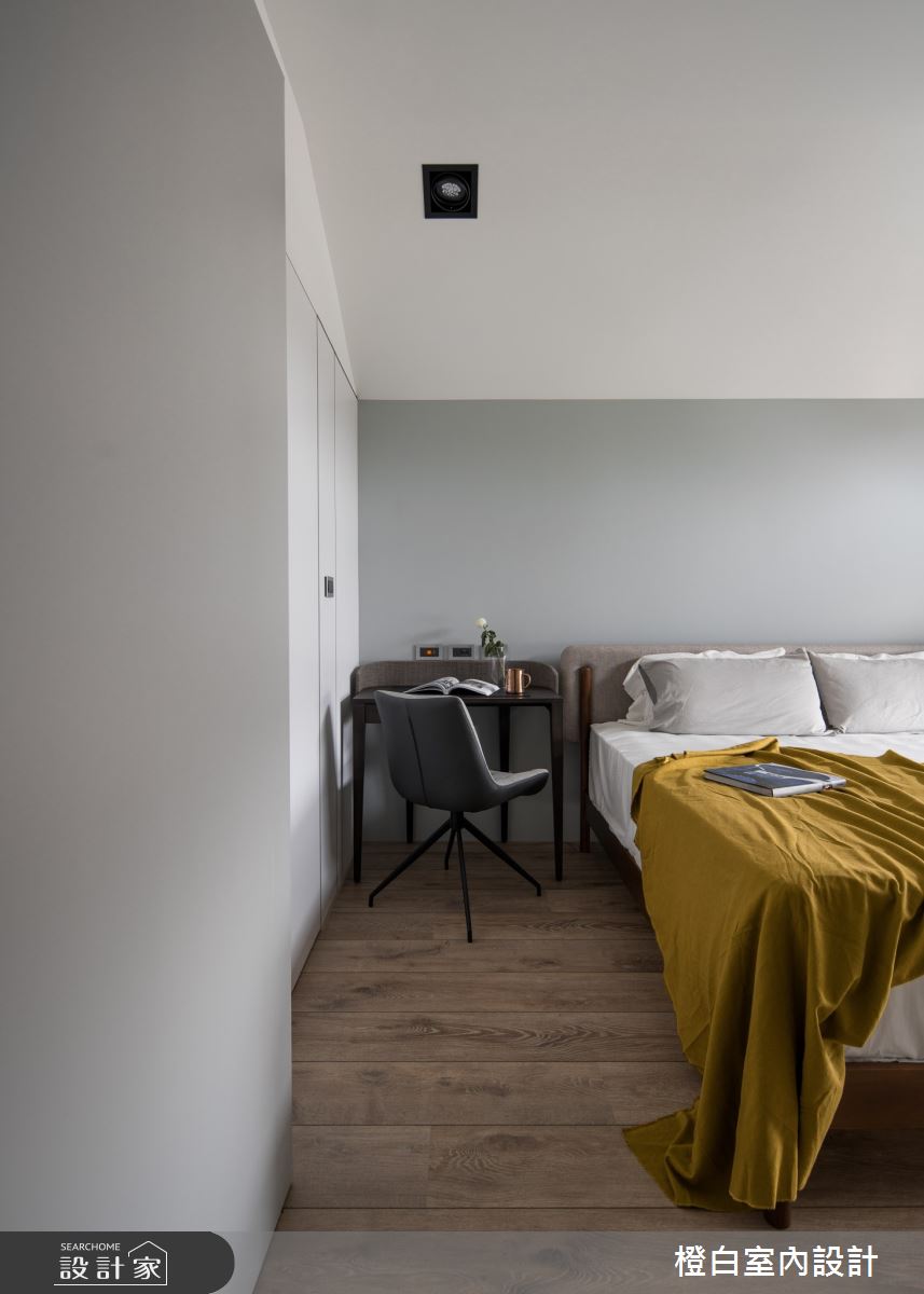 20坪新成屋(5年以下)＿混搭風臥室案例圖片＿橙白室內裝修設計工程有限公司＿橙白_87隆大郡望之33