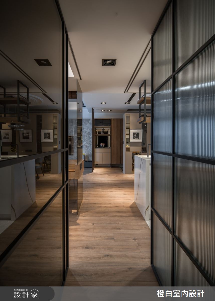 42坪新成屋(5年以下)＿混搭風書房案例圖片＿橙白室內裝修設計工程有限公司＿橙白_88皇翔park之36