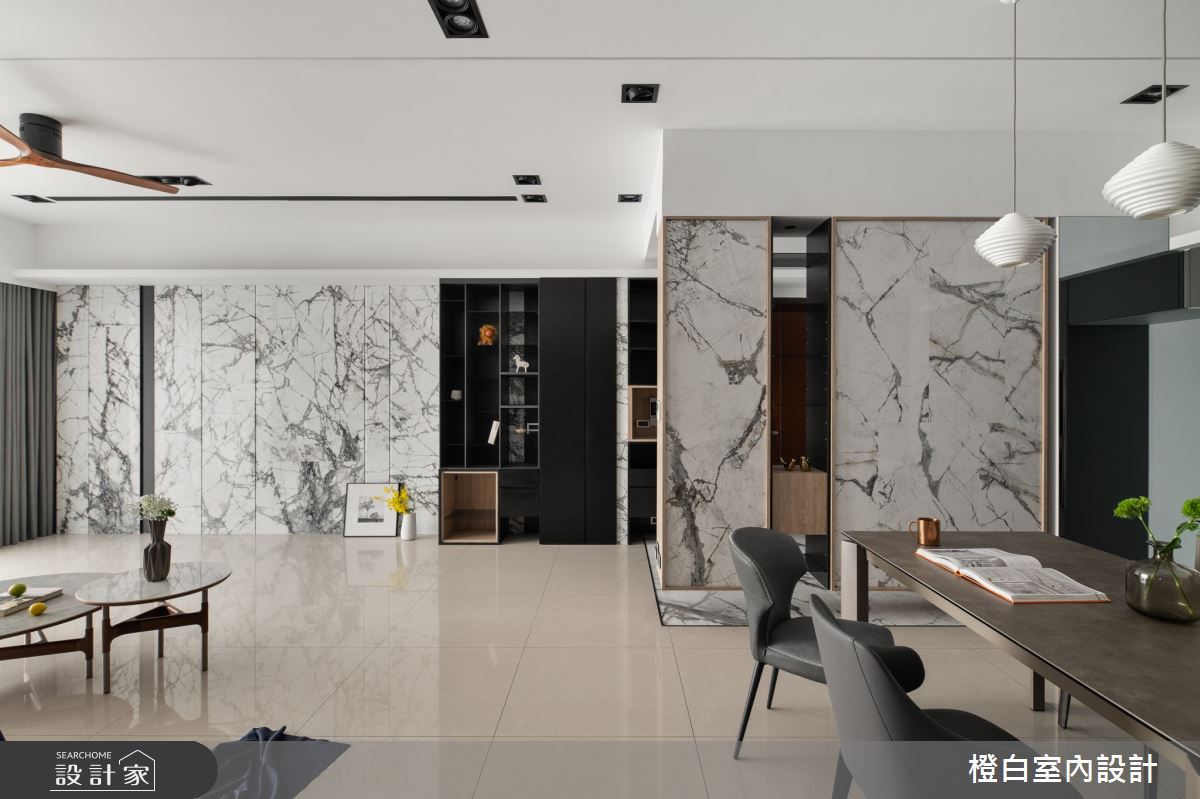 50坪中古屋(5~15年)＿現代風餐廳案例圖片＿橙白室內裝修設計工程有限公司＿橙白_89遠雄四季妍之7