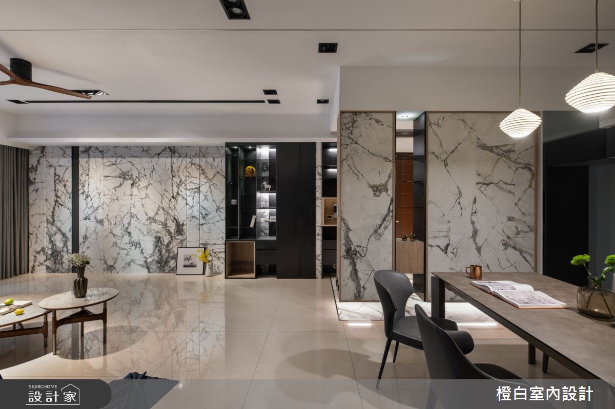 50坪中古屋(5~15年)＿現代風餐廳案例圖片＿橙白室內裝修設計工程有限公司＿橙白_89遠雄四季妍之8