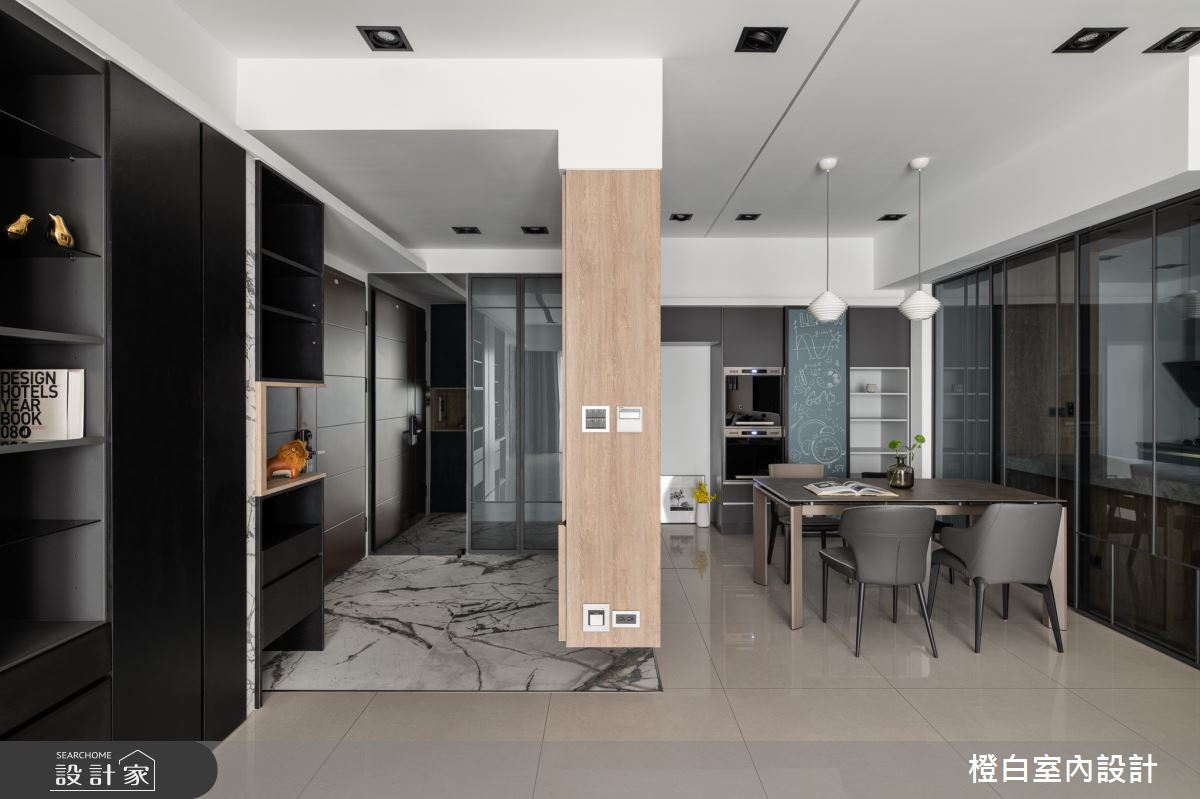 50坪中古屋(5~15年)＿現代風餐廳案例圖片＿橙白室內裝修設計工程有限公司＿橙白_89遠雄四季妍之18