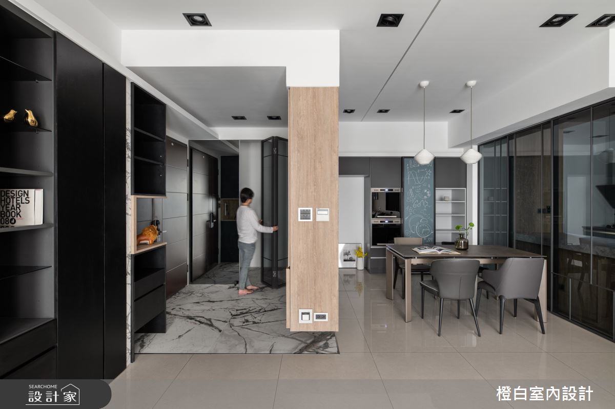 50坪中古屋(5~15年)＿現代風餐廳案例圖片＿橙白室內裝修設計工程有限公司＿橙白_89遠雄四季妍之19
