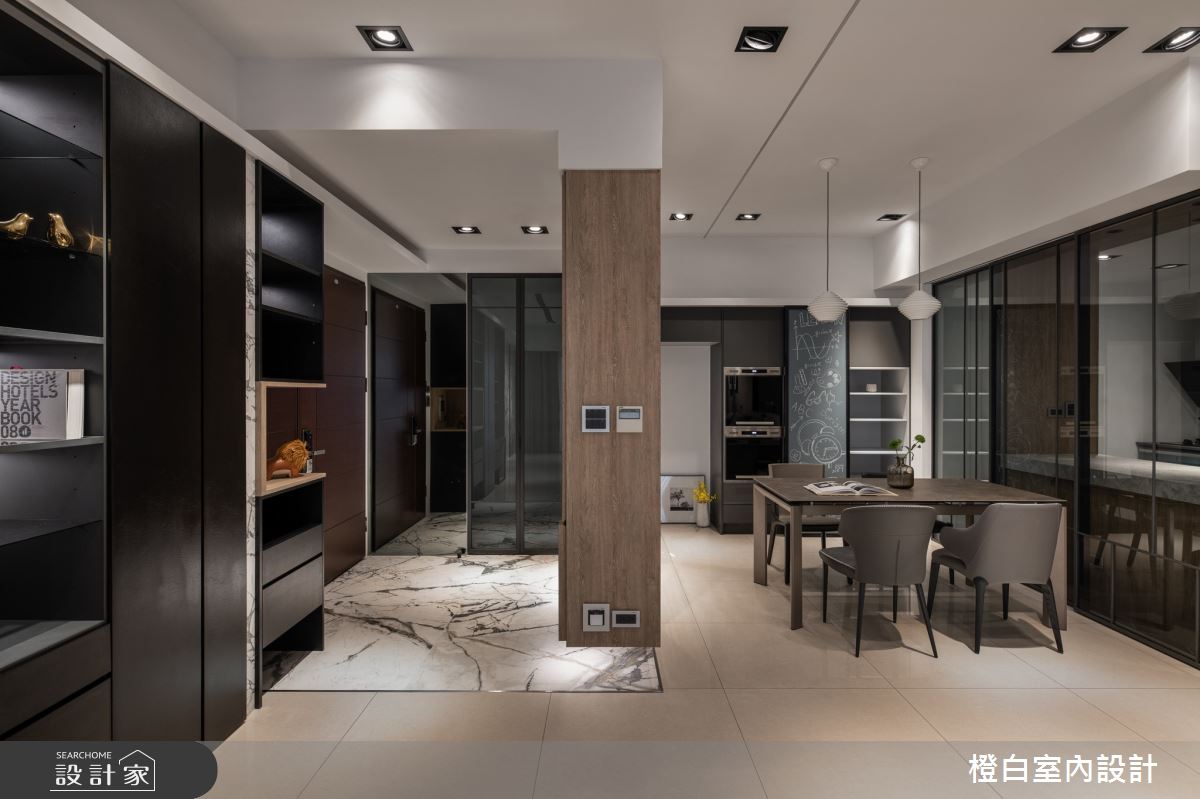50坪中古屋(5~15年)＿現代風餐廳案例圖片＿橙白室內裝修設計工程有限公司＿橙白_89遠雄四季妍之20