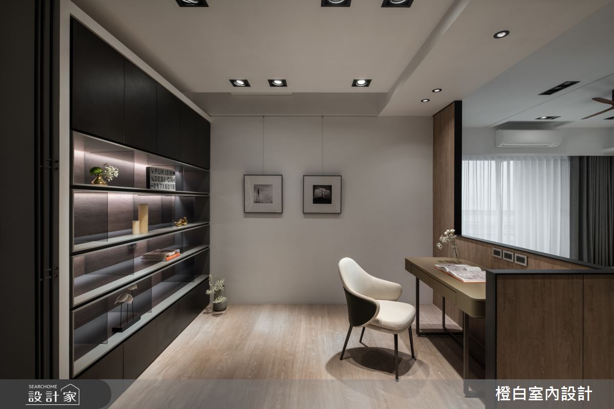 50坪中古屋(5~15年)＿現代風工作區案例圖片＿橙白室內裝修設計工程有限公司＿橙白_89遠雄四季妍之32