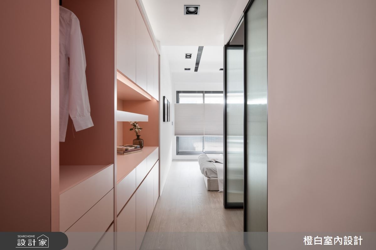 55坪中古屋(5~15年)＿現代風臥室案例圖片＿橙白室內裝修設計工程有限公司＿橙白_90長虹天際之45