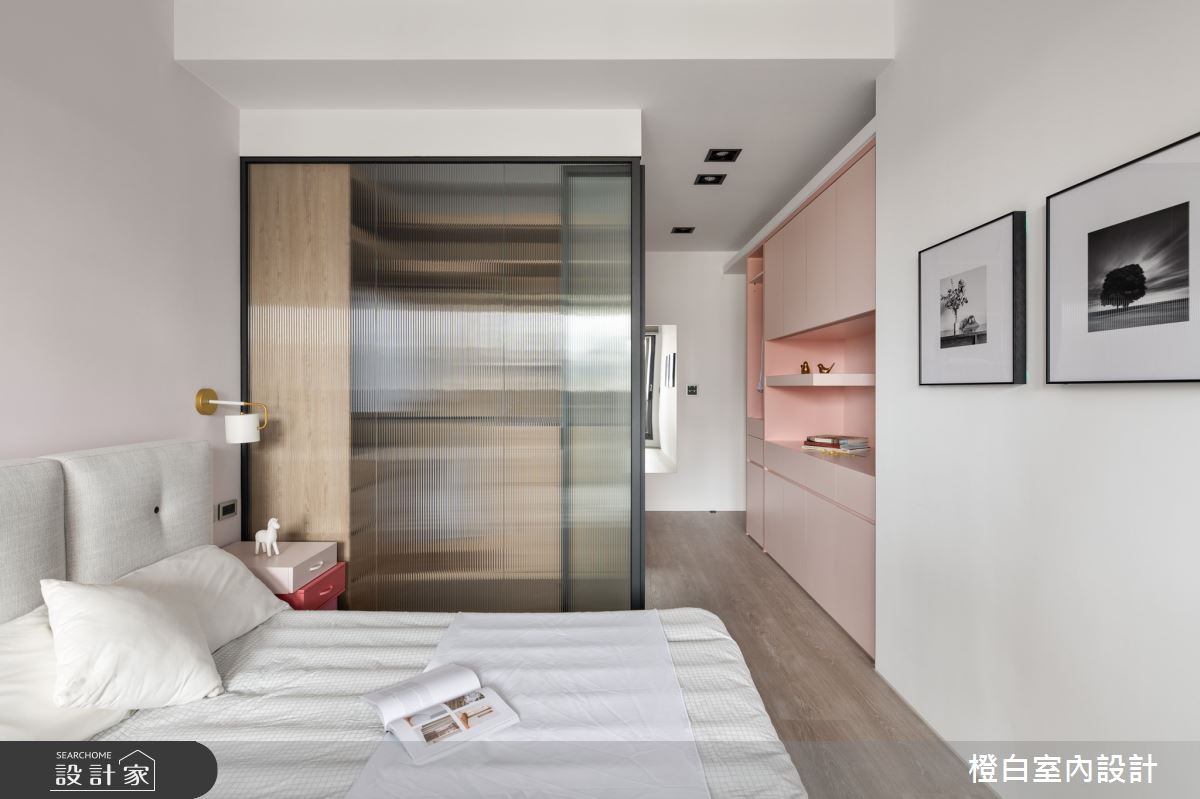 55坪中古屋(5~15年)＿現代風臥室案例圖片＿橙白室內裝修設計工程有限公司＿橙白_90長虹天際之48