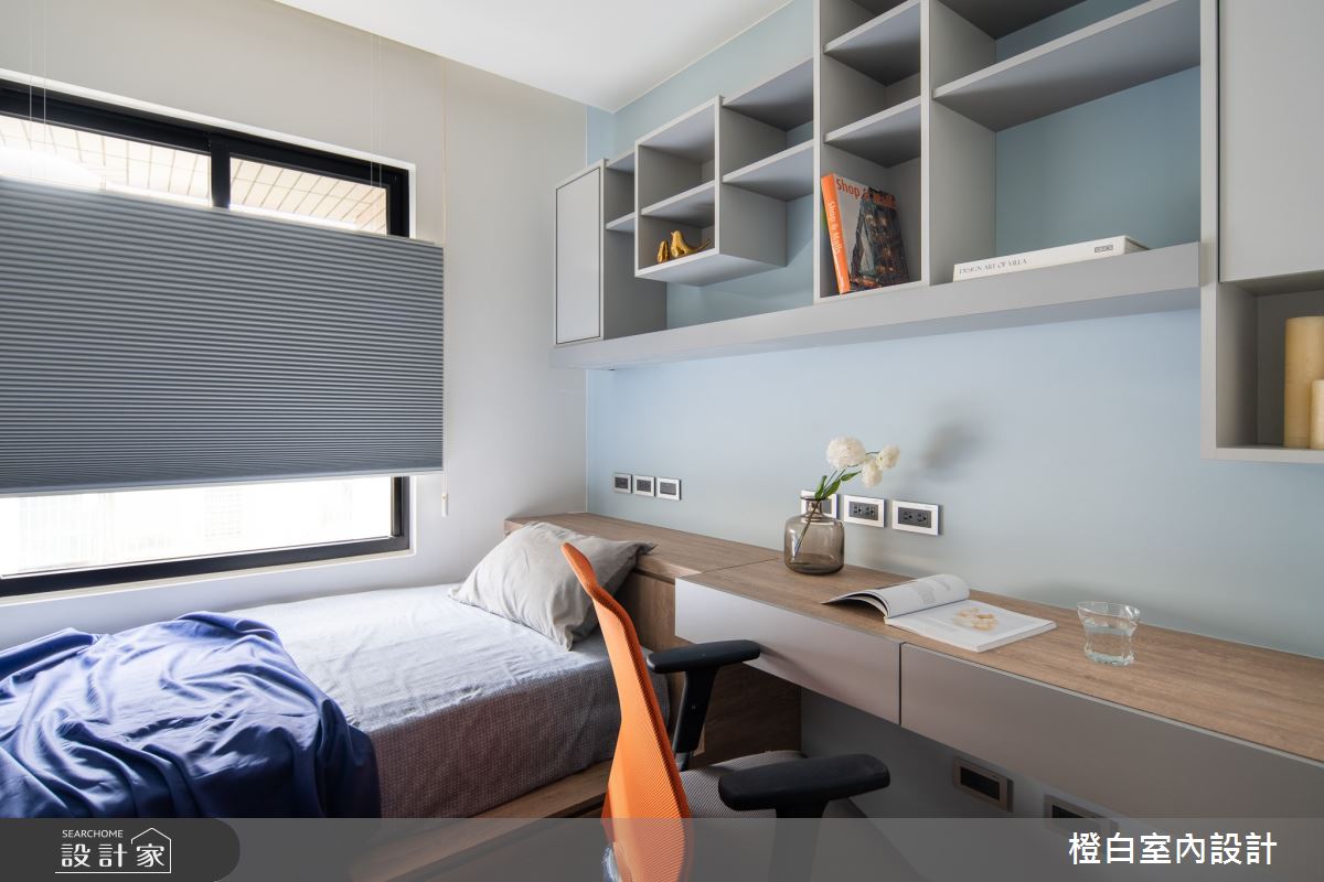 18坪新成屋(5年以下)＿現代風客房案例圖片＿橙白室內裝修設計工程有限公司＿橙白_93景安之丘之30