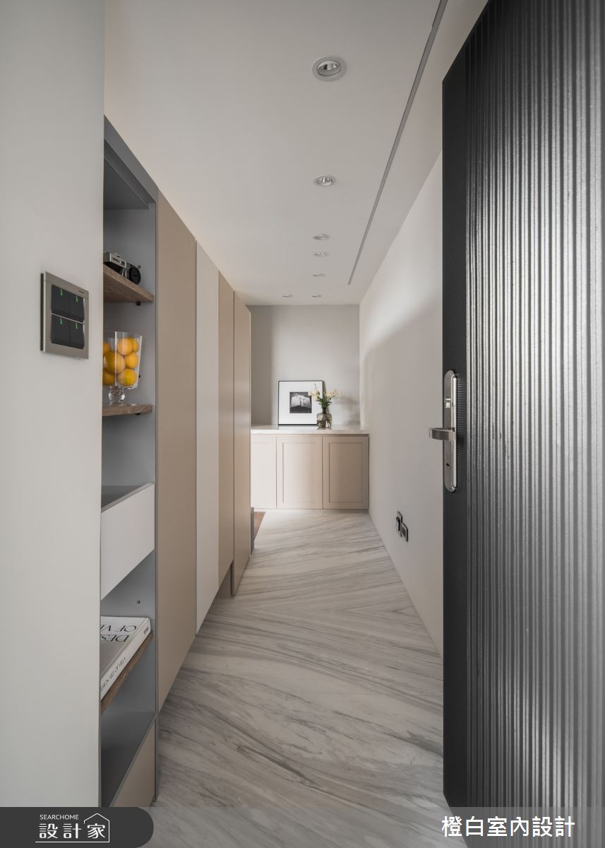 16坪老屋(16~30年)＿北歐風玄關案例圖片＿橙白室內裝修設計工程有限公司＿橙白_94國光社區之1
