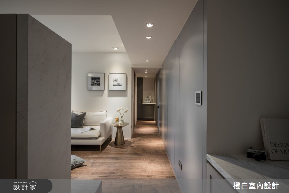 16坪老屋(16~30年)＿北歐風玄關案例圖片＿橙白室內裝修設計工程有限公司＿橙白_94國光社區之6