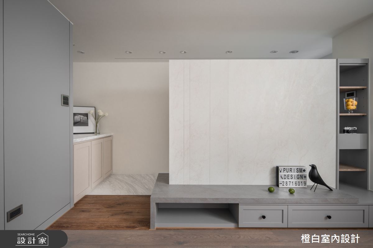16坪老屋(16~30年)＿北歐風玄關案例圖片＿橙白室內裝修設計工程有限公司＿橙白_94國光社區之7