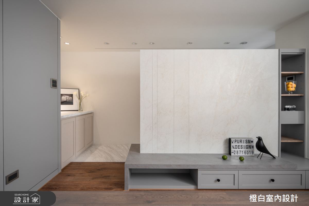 16坪老屋(16~30年)＿北歐風玄關案例圖片＿橙白室內裝修設計工程有限公司＿橙白_94國光社區之8