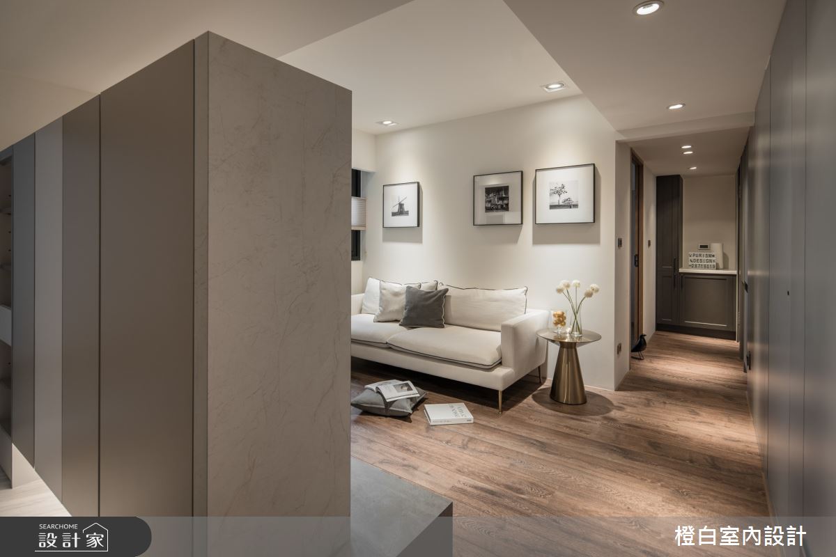 16坪老屋(16~30年)＿北歐風玄關案例圖片＿橙白室內裝修設計工程有限公司＿橙白_94國光社區之15