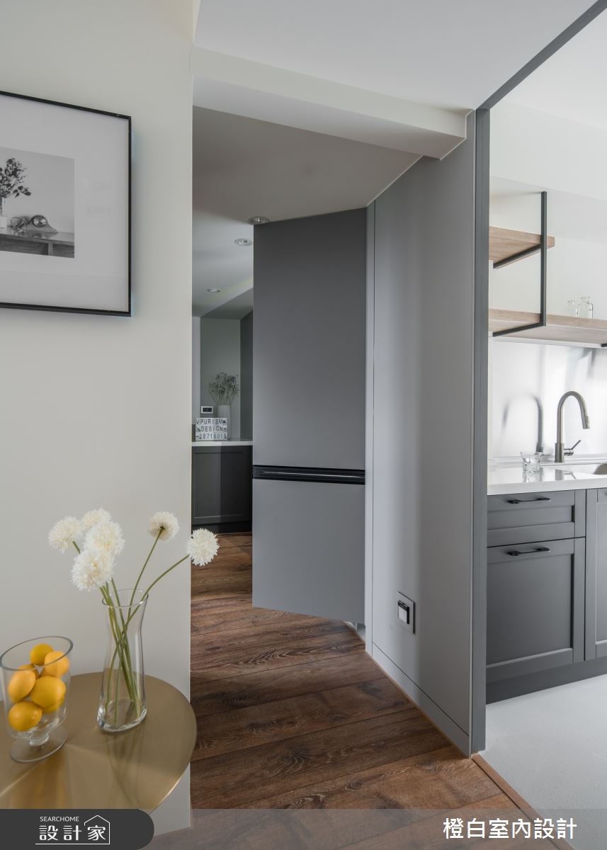 16坪老屋(16~30年)＿北歐風走廊案例圖片＿橙白室內裝修設計工程有限公司＿橙白_94國光社區之28