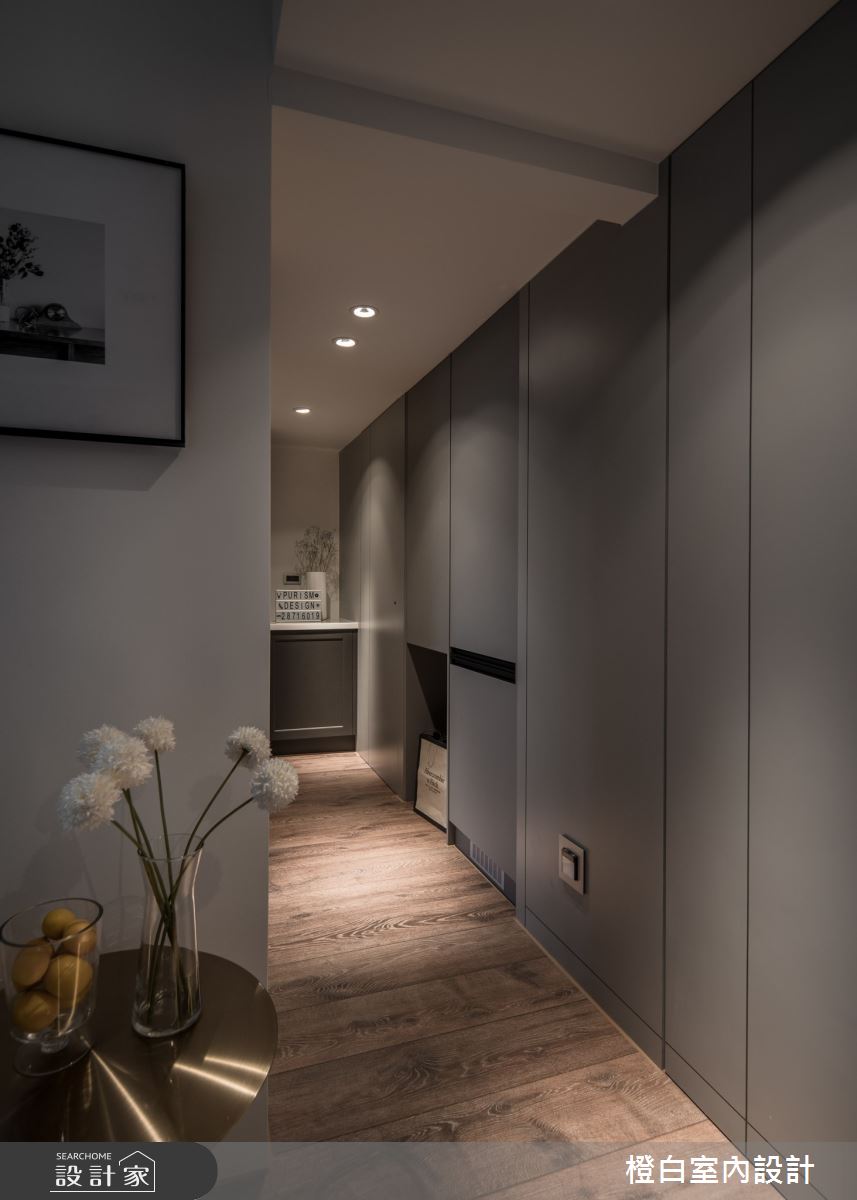 16坪老屋(16~30年)＿北歐風走廊案例圖片＿橙白室內裝修設計工程有限公司＿橙白_94國光社區之29