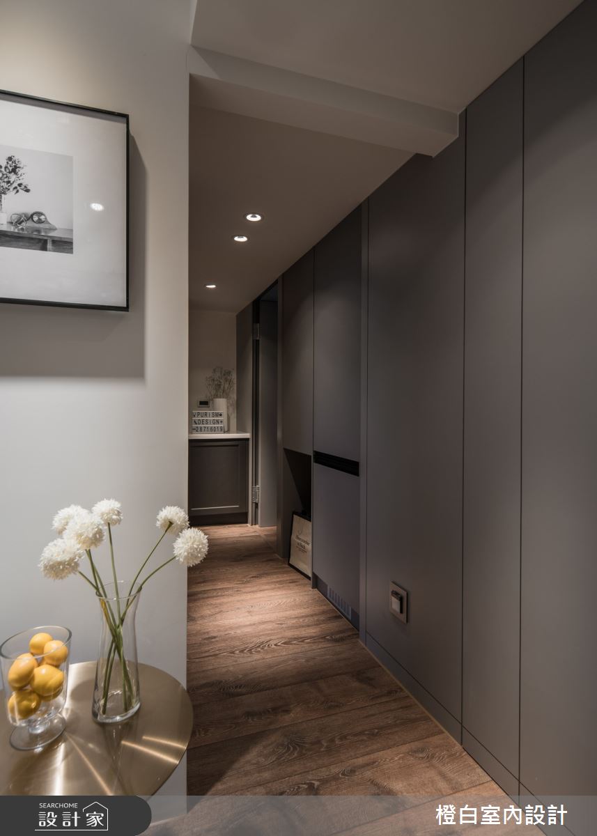 16坪老屋(16~30年)＿北歐風走廊案例圖片＿橙白室內裝修設計工程有限公司＿橙白_94國光社區之30