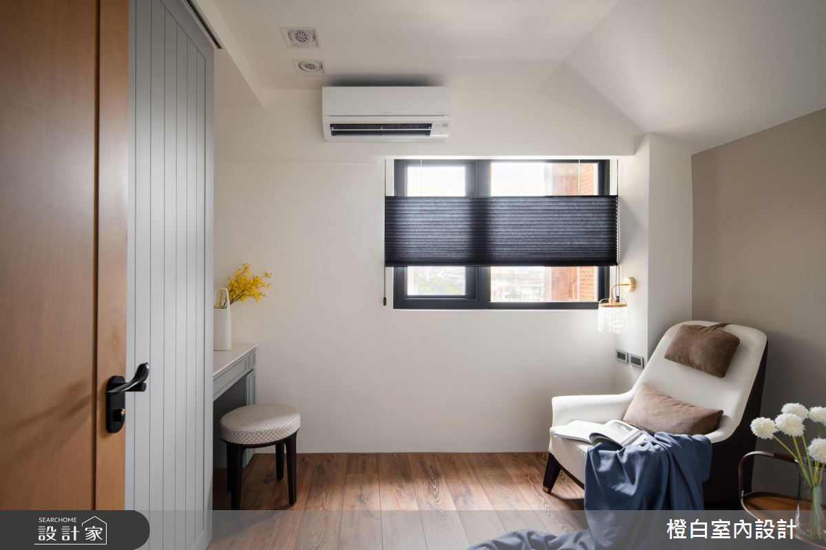 16坪老屋(16~30年)＿北歐風更衣間多功能室案例圖片＿橙白室內裝修設計工程有限公司＿橙白_94國光社區之48