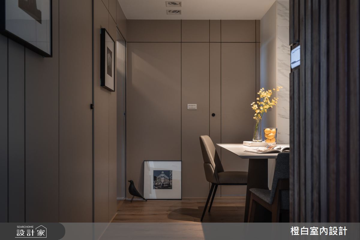 25坪新成屋(5年以下)＿現代風餐廳案例圖片＿橙白室內裝修設計工程有限公司＿橙白_96台北京城之21