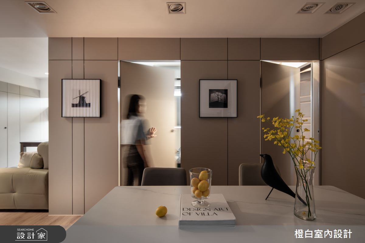 25坪新成屋(5年以下)＿現代風餐廳案例圖片＿橙白室內裝修設計工程有限公司＿橙白_96台北京城之24