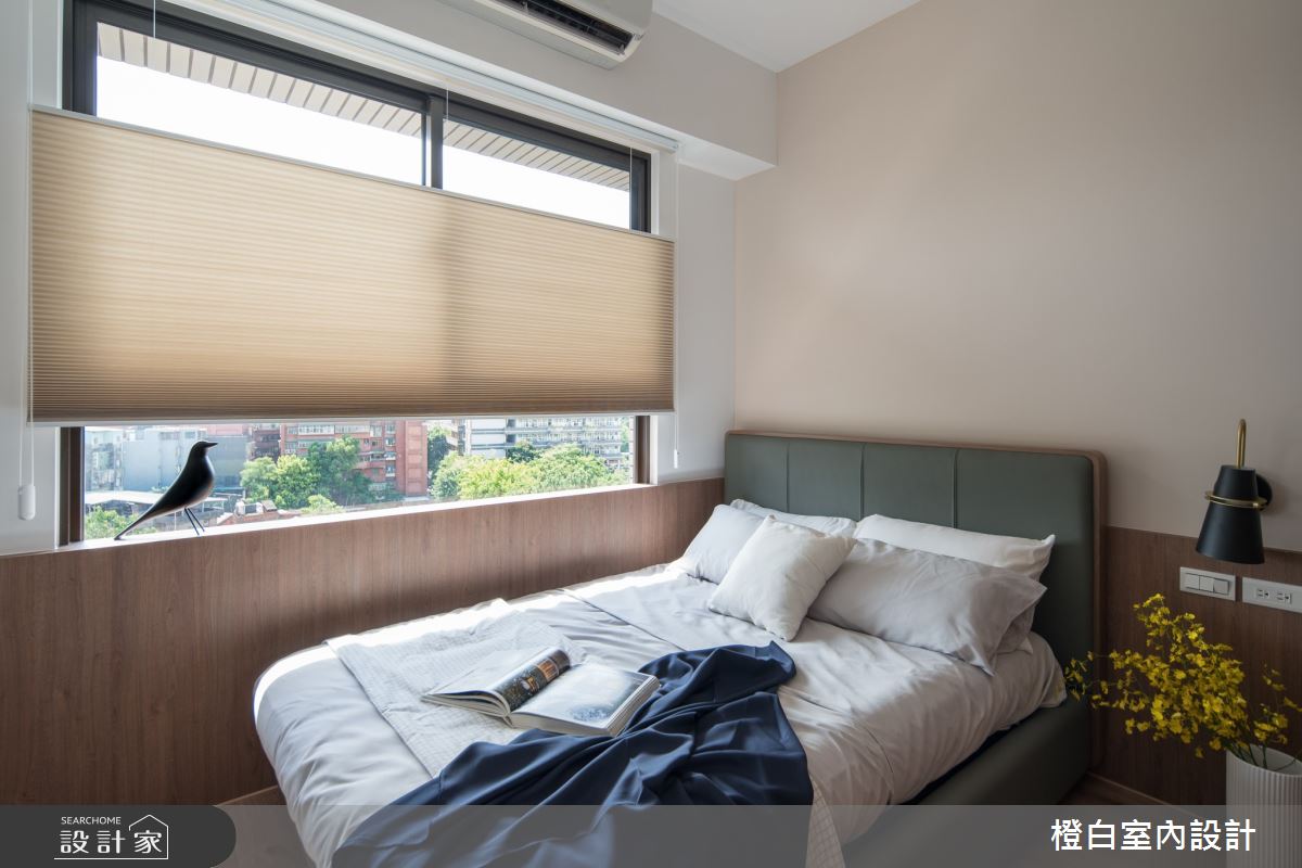 25坪新成屋(5年以下)＿現代風臥室案例圖片＿橙白室內裝修設計工程有限公司＿橙白_96台北京城之34