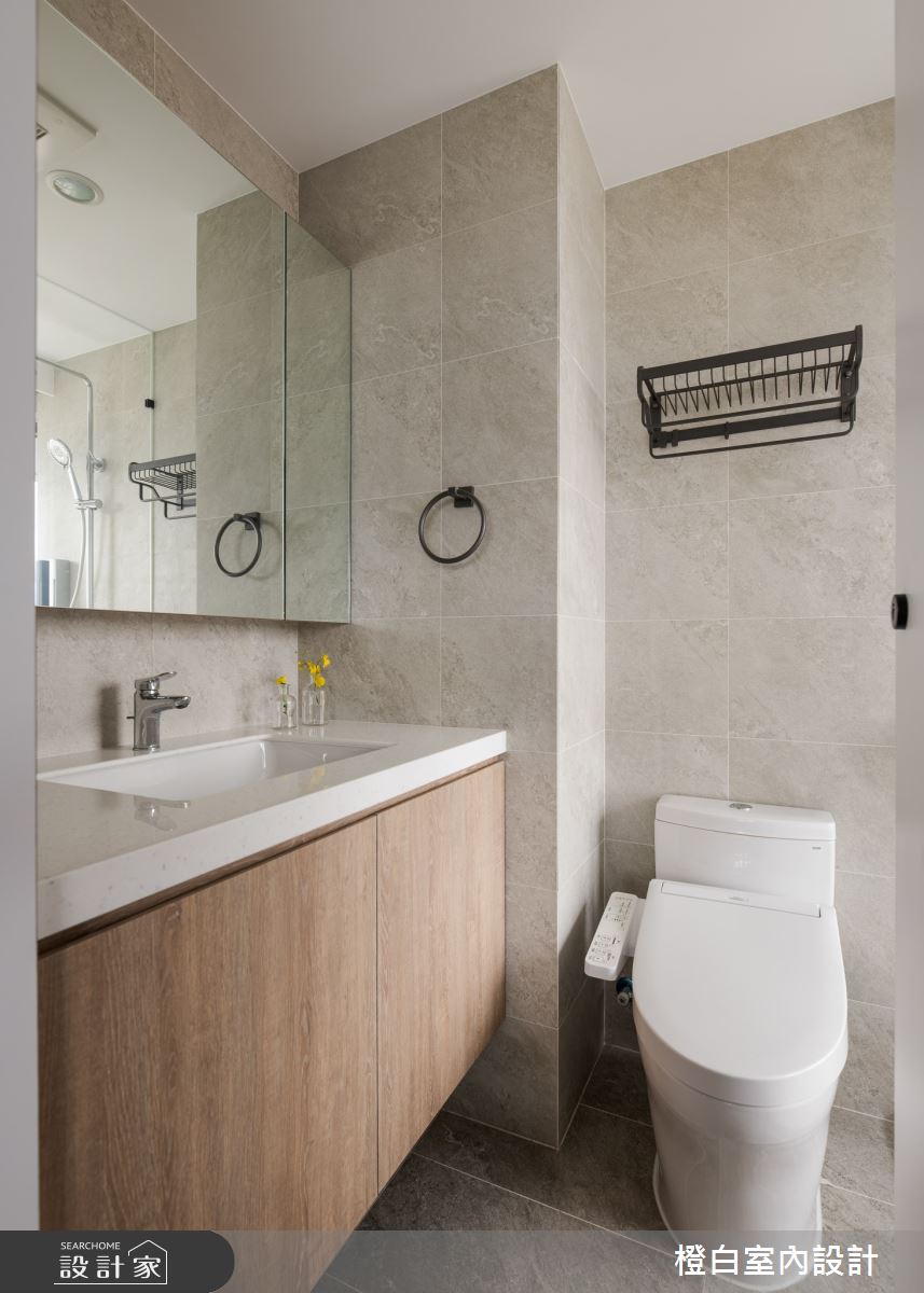 32坪新成屋(5年以下)＿混搭風浴室案例圖片＿橙白室內裝修設計工程有限公司＿橙白_98觀瀾之51