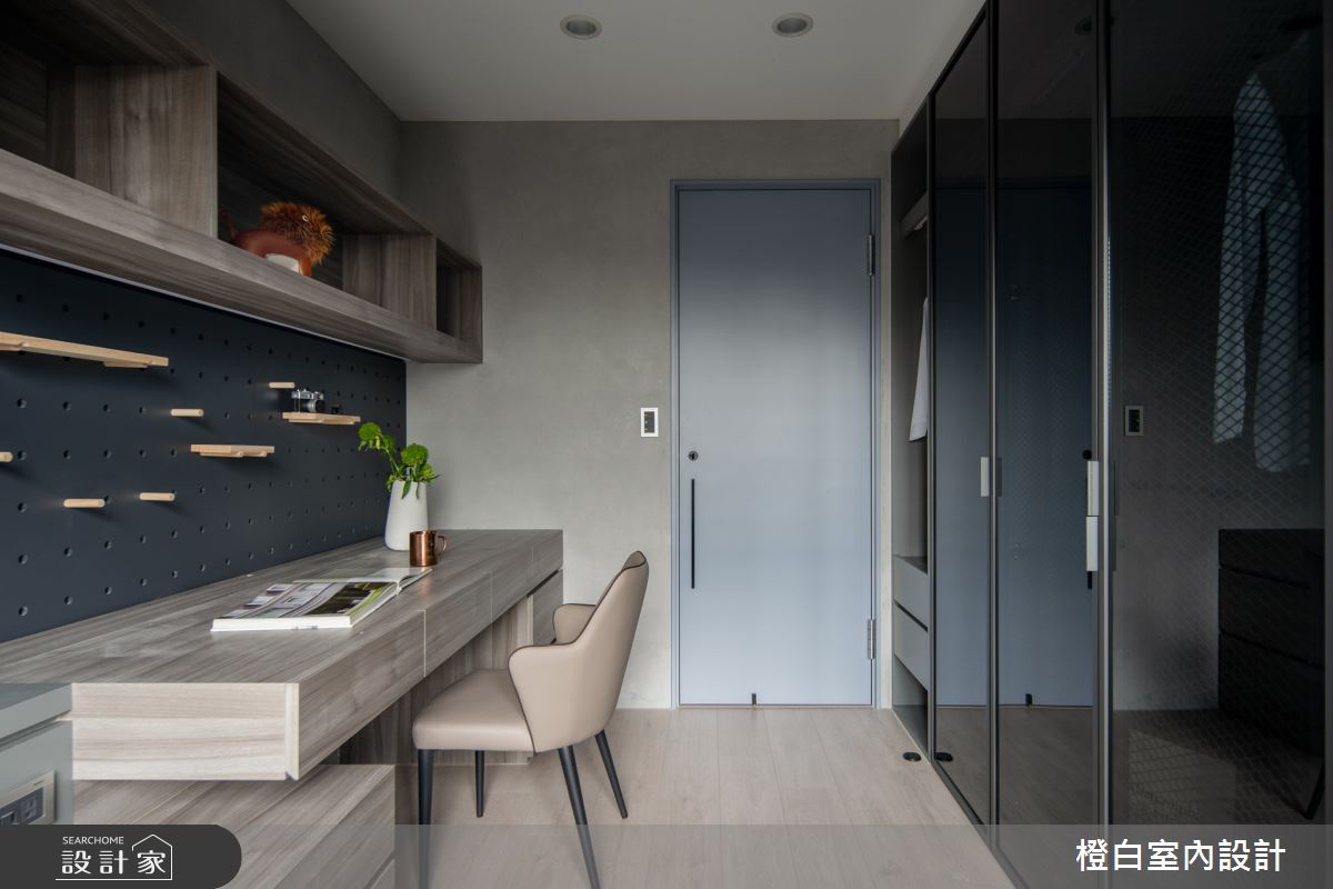 38坪中古屋(5~15年)＿現代風客房案例圖片＿橙白室內裝修設計工程有限公司＿橙白_99新莊新富邑之81