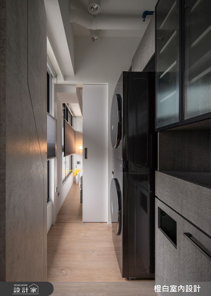 13坪新成屋(5年以下)＿混搭風案例圖片＿橙白室內裝修設計工程有限公司＿橙白_100三發嵐海之28