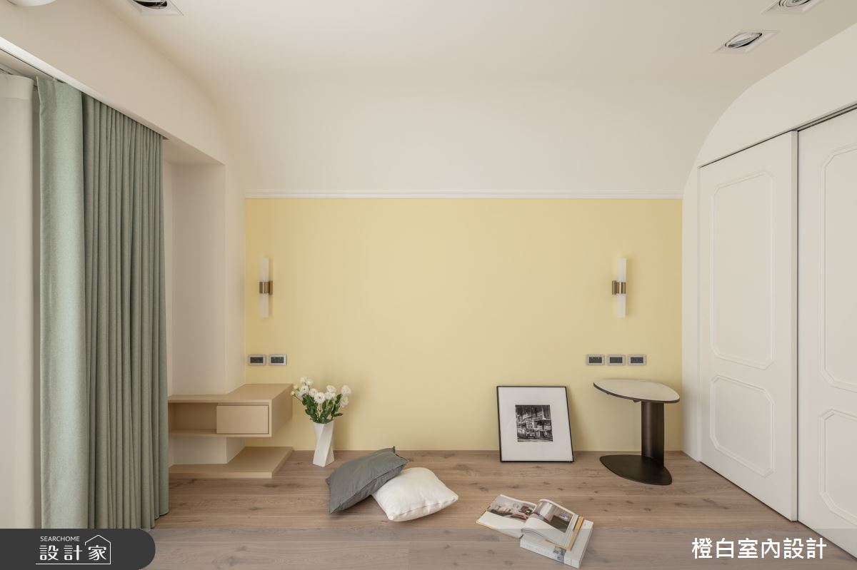 26坪老屋(16~30年)＿鄉村風臥室多功能室案例圖片＿橙白室內裝修設計工程有限公司＿橙白_101名仕園之25