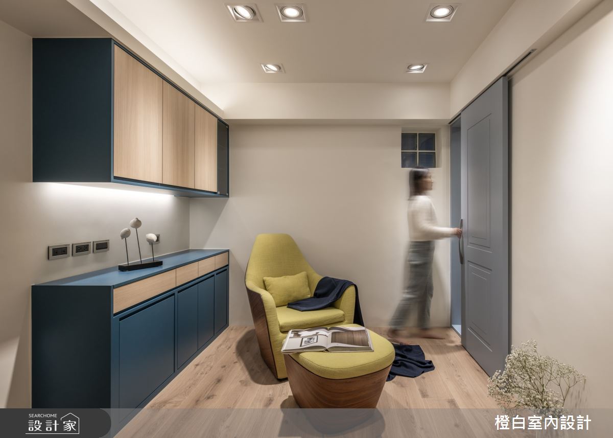 26坪老屋(16~30年)＿鄉村風多功能室案例圖片＿橙白室內裝修設計工程有限公司＿橙白_101名仕園之32