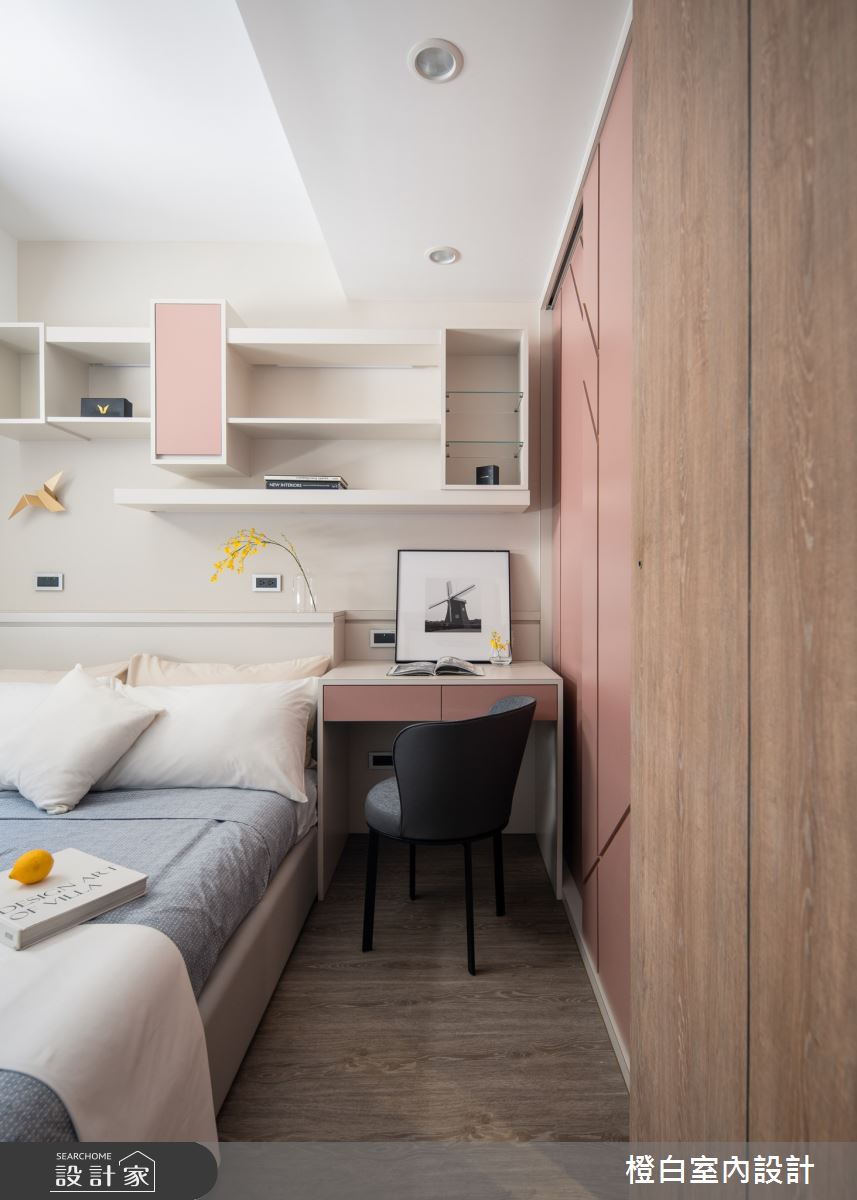 30坪新成屋(5年以下)＿現代風客房案例圖片＿橙白室內裝修設計工程有限公司＿橙白_103那山階之67