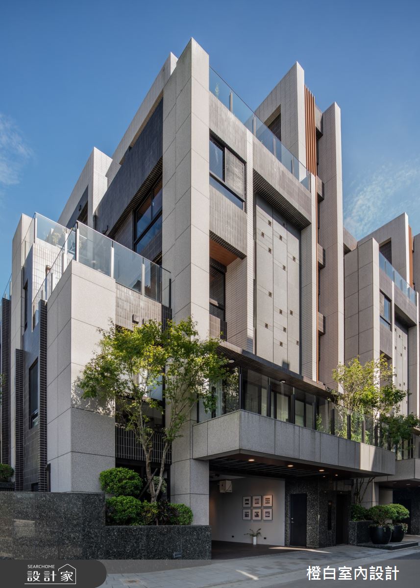 75坪毛胚屋＿現代風玄關案例圖片＿橙白室內裝修設計工程有限公司＿橙白_104美麗山林之1