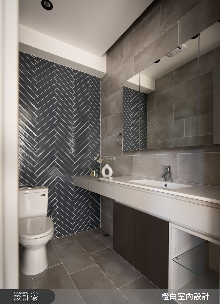 75坪毛胚屋＿現代風浴室案例圖片＿橙白室內裝修設計工程有限公司＿橙白_104美麗山林之24