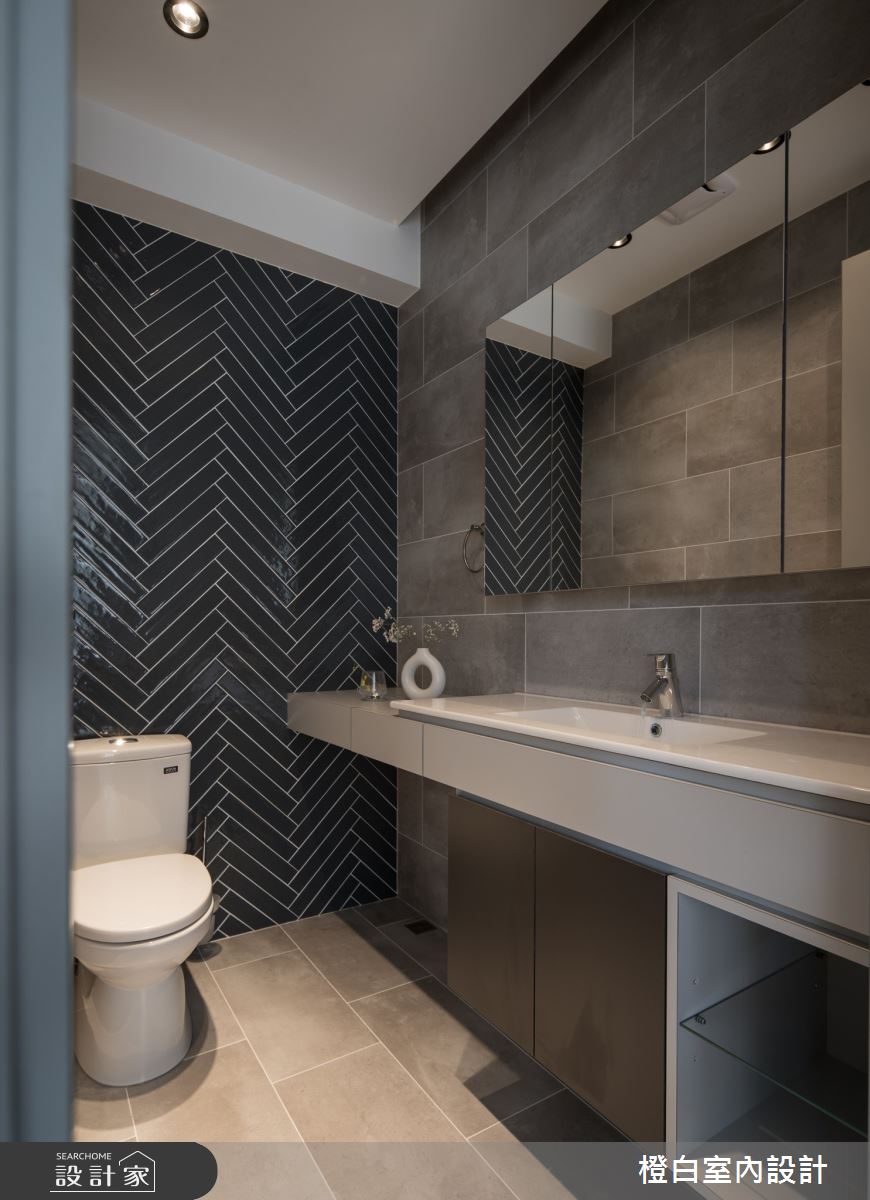 75坪毛胚屋＿現代風浴室案例圖片＿橙白室內裝修設計工程有限公司＿橙白_104美麗山林之25