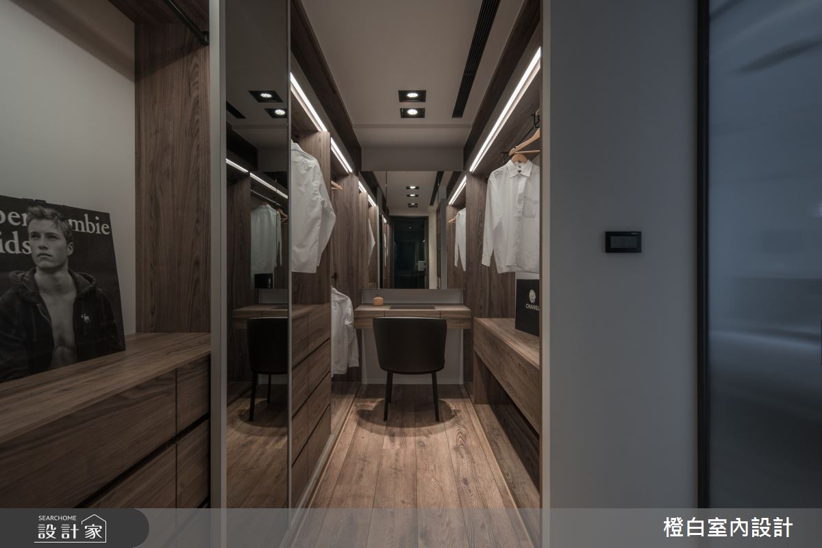 75坪毛胚屋＿現代風更衣間案例圖片＿橙白室內裝修設計工程有限公司＿橙白_104美麗山林之53