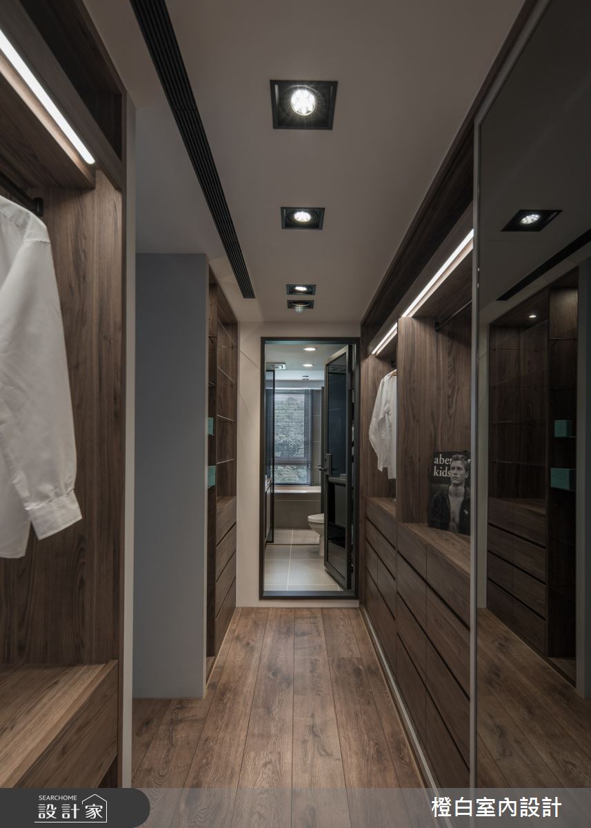75坪毛胚屋＿現代風更衣間案例圖片＿橙白室內裝修設計工程有限公司＿橙白_104美麗山林之57