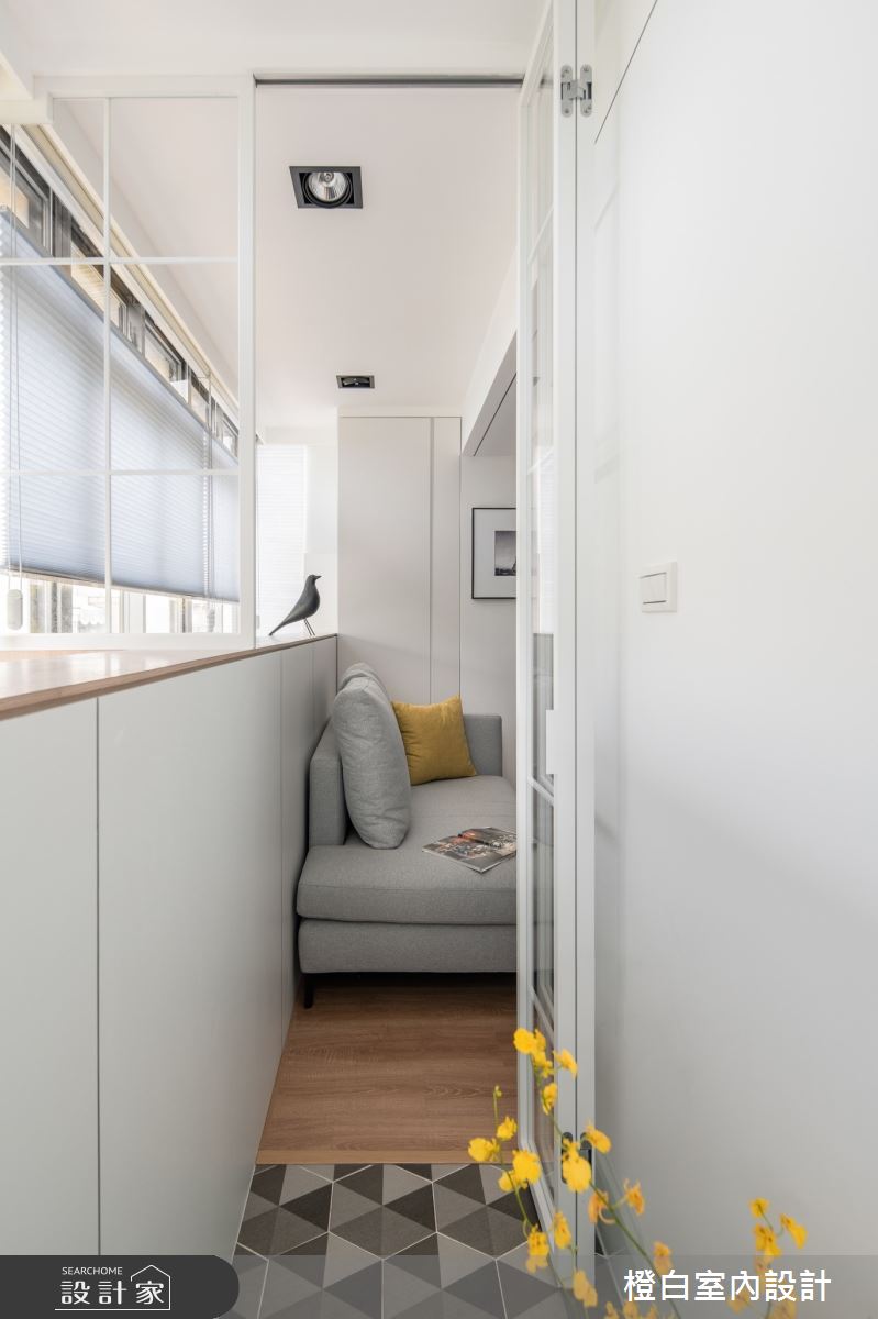27坪老屋(16~30年)＿北歐風案例圖片＿橙白室內裝修設計工程有限公司＿橙白_105大直之13