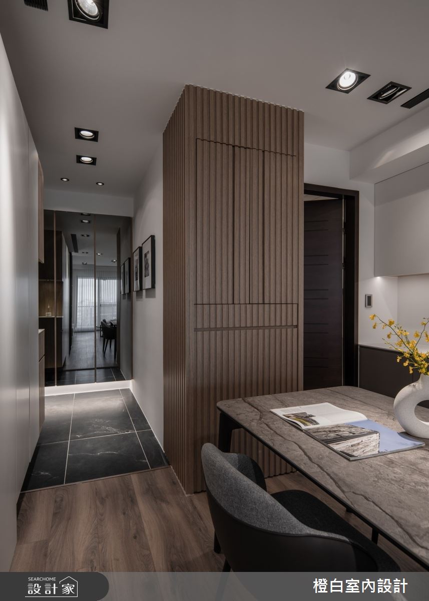 30坪中古屋(5~15年)＿混搭風玄關餐廳案例圖片＿橙白室內裝修設計工程有限公司＿橙白_106遠雄百富之22