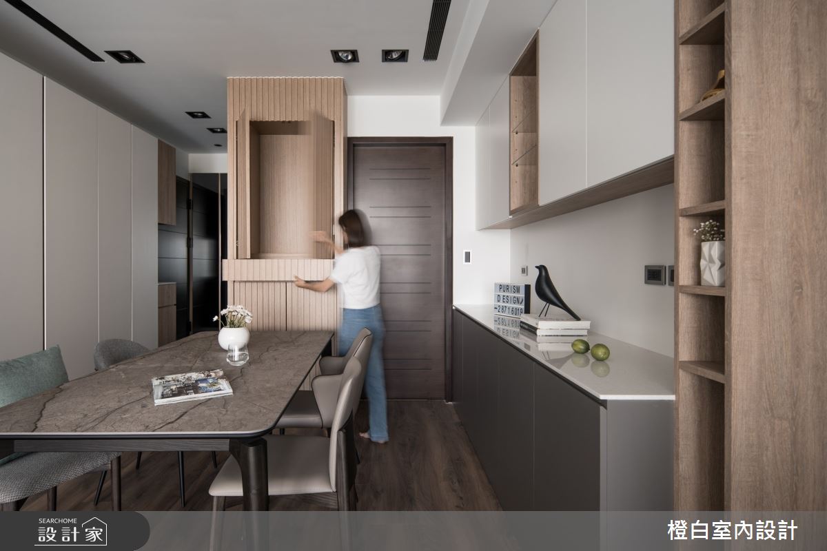 30坪中古屋(5~15年)＿混搭風餐廳案例圖片＿橙白室內裝修設計工程有限公司＿橙白_106遠雄百富之27
